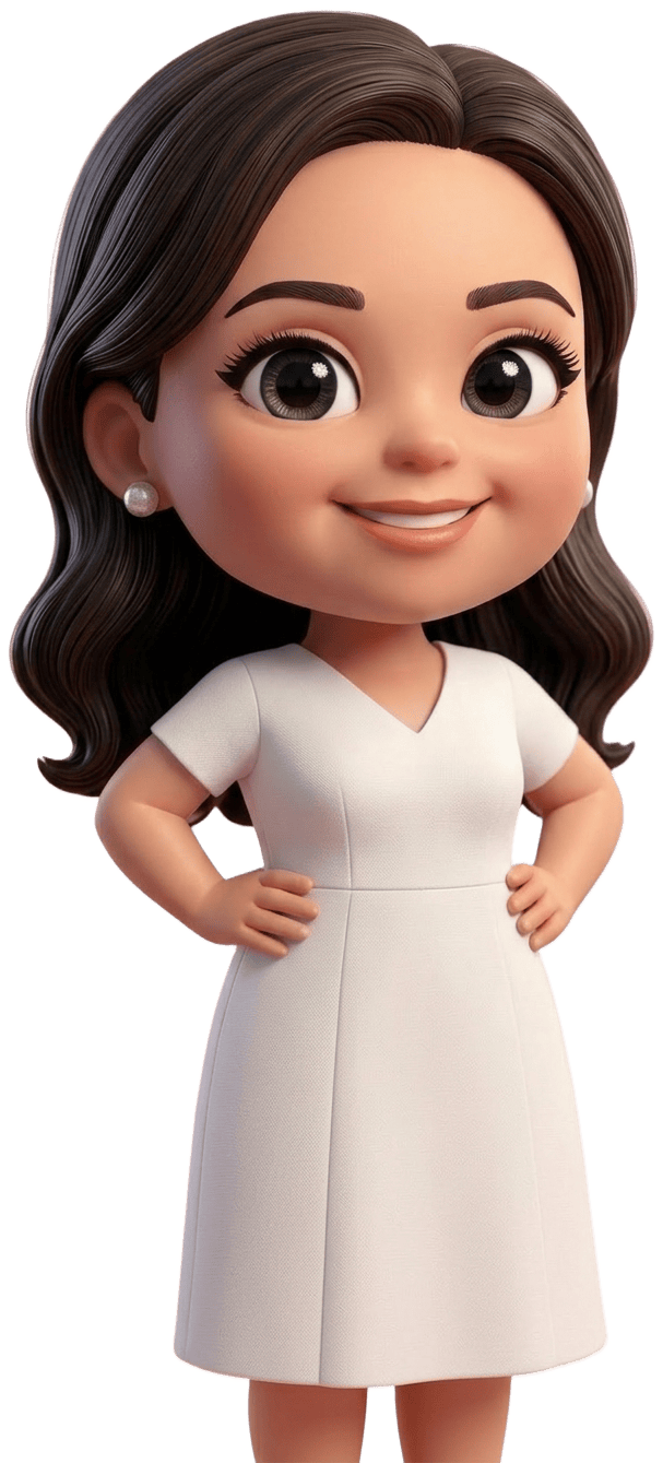 Personagem da Prof. Lu Santos